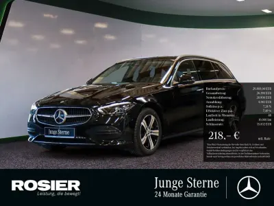 Gebraucht Mercedes C200 Advanced Plus 163 PS (119 kW) 2023 Schwarz / obsidianschwarz Kombi