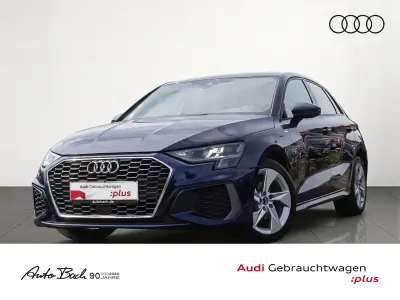 Gebraucht Audi A3 S-Line 150 PS (110 kW) 2023 Navarrablau metallic Limousine