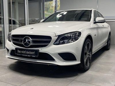Usata Mercedes C300e Avantgarde 313 CV (230 kW) 2020 Bianco Berlina