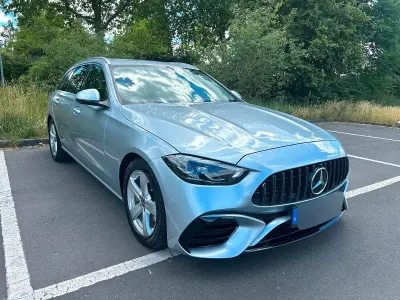 Gebraucht Mercedes C220 AMG 200 PS (147 kW) 2022 Silber Kombi