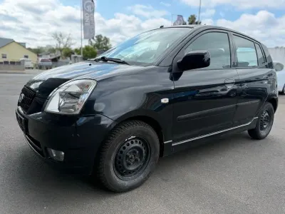 Gebraucht Kia Picanto EX 65 PS (47 kW) 2005 Galaxy black Kleinwagen