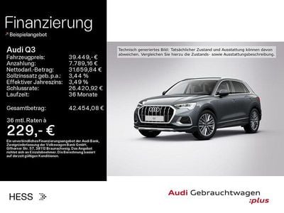 Nanograu metallic Gebraucht 2025 Audi Q3 Advanced SUV | 39.449 € (Fairer Preis)