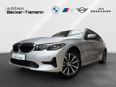 Gebraucht BMW 320e Advantage 204 PS (150 kW) 2021 Glaciersilber Kombi