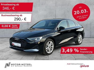 Gebraucht Audi A3 Advanced 150 PS (110 kW) 2025 Mythosschwarz metallic Limousine