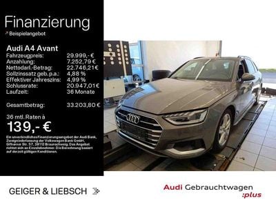 Usata Audi A4 Advanced 204 CV (150 kW) 2022 Grigio Station wagon