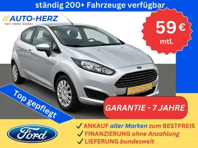 Gebraucht Ford Fiesta Trend 95 PS (69 kW) 2015 Silber Kleinwagen