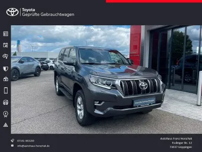 Gebraucht Toyota Land Cruiser Basis 204 PS (150 kW) 2022 Marlingrau metallic SUV
