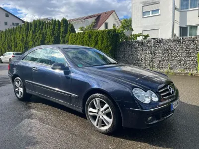 Używany Mercedes CLK200 163 KM (119 kW) 2006 Niebieski Coupe