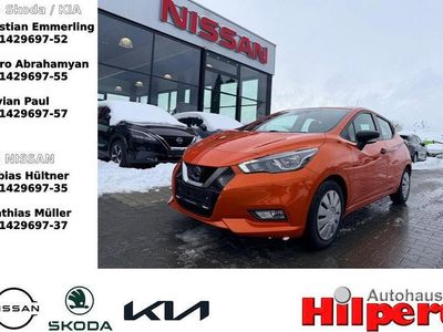 Gebraucht Nissan Micra Visia+ 90 PS (66 kW) 2019 Orange (pm) (metallic) Limousine