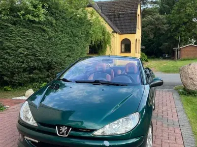 Second-hand Peugeot 206 CC Roland Garros 136 CP (100 kW) 2004 Verde Cabrio