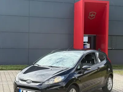 Gebraucht Ford Fiesta 82 PS (60 kW) 2009 Schwarz Kleinwagen