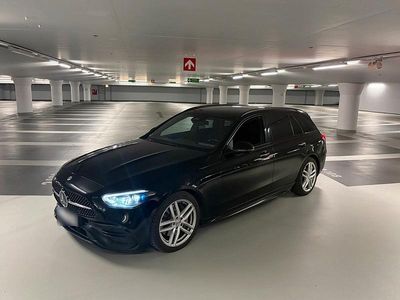 Usata Mercedes C300 AMG 265 CV (194 kW) 2022 Nero Station wagon