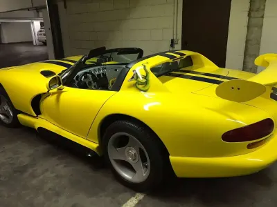 Gebraucht Dodge Viper 400 PS (294 kW) 1997 Gelb Cabrio