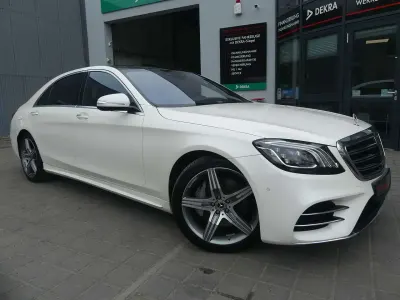 Używany Mercedes S400 AMG 340 KM (250 kW) 2020 Biały Sedan/Limuzyna