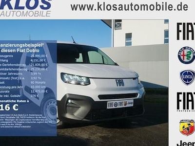 Neu Fiat Doblò 131 PS (96 kW) 2025 Weiß Van / Kleinbus