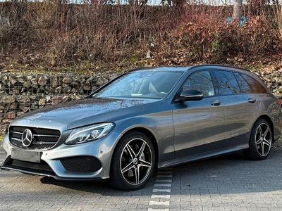 Gebraucht Mercedes C250 AMG line 204 PS (150 kW) 2017 Grau Kombi