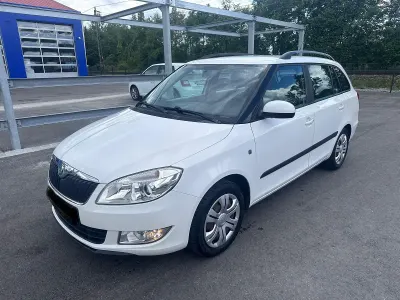 Gebraucht Skoda Fabia 86 PS (63 kW) 2011 Weiß Kombi