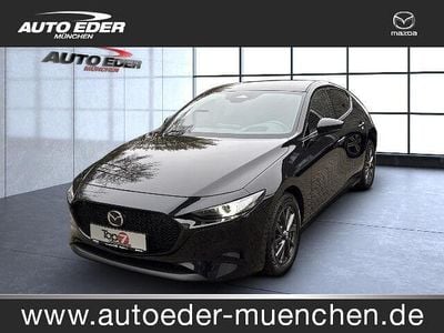 Gebraucht Mazda 3 Exclusive-Line 186 PS (136 kW) 2025 Jet black (metallic) Kleinwagen
