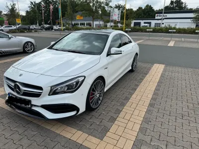 Gebraucht Mercedes CLA45 AMG AMG 381 PS (280 kW) 2019 Weiß Limousine