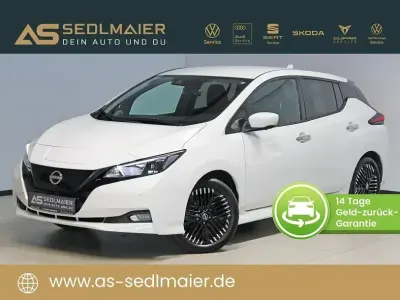 Gebraucht Nissan Leaf N-Connecta 110 kW (150 PS) 2023 Weiß Kleinwagen