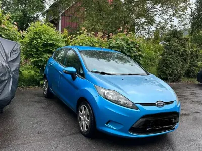 Gebraucht Ford Fiesta 2008 Blau Kleinwagen