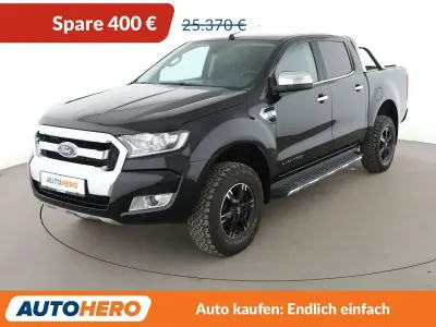 Gebraucht Ford Ranger Limited 160 PS (117 kW) 2019 Shadow black Pickup