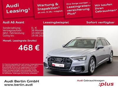 Gebraucht Audi A6 Design 204 PS (150 kW) 2024 Florettsilber metallic Kombi