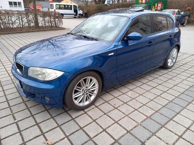 Gebraucht BMW 116 M Sport 122 PS (89 kW) 2007 Blau Kleinwagen