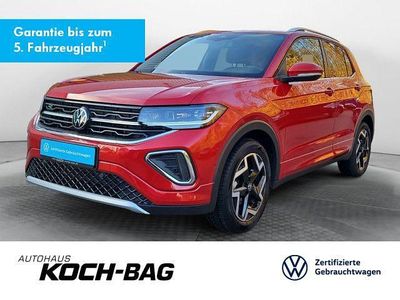 Kings red metallic Gebraucht 2025 VW T-Cross R-line SUV | 26.995 € (Fairer Preis)