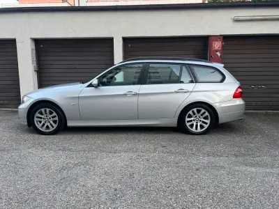 Gebraucht BMW 320 122 PS (89 kW) 2007 Silber Kombi
