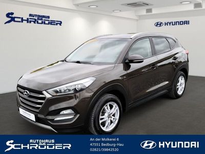 Gebraucht Hyundai Tucson 116 PS (85 kW) 2017 Demitasse brown SUV