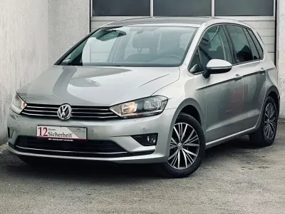 Gebraucht VW Golf Sportsvan Allstar 125 PS (91 kW) 2016 Silber Van / Kleinbus