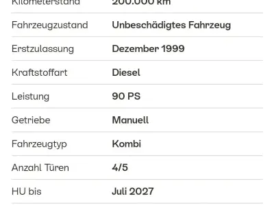 Gebraucht Mazda 323F 90 PS (66 kW) 1999 Silber Kleinwagen