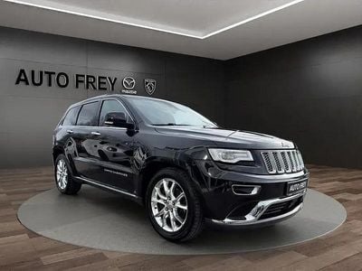 Begagnad Jeep Grand Cherokee Summit 250 HK (183 kW) 2015 Svart SUV