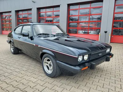 Second-hand Ford Capri 160 CP (117 kW) 1981 Negru Coupe