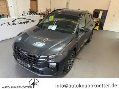 Gebraucht Hyundai Tucson N Line 136 PS (100 kW) 2024 Grau SUV