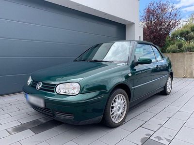 Gebraucht VW Golf Cabriolet 101 PS (74 kW) 2000 Grün Cabrio