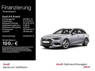Gebraucht Audi A4 Advanced 150 PS (110 kW) 2024 Florettsilber metallic Kombi