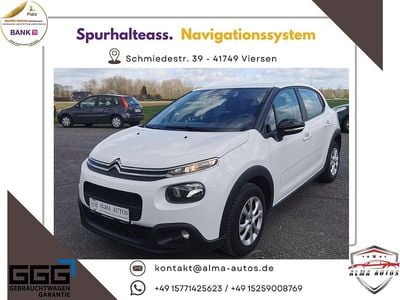 Gebraucht Citroën C3 Feel 82 PS (60 kW) 2019 Weiß Kleinwagen