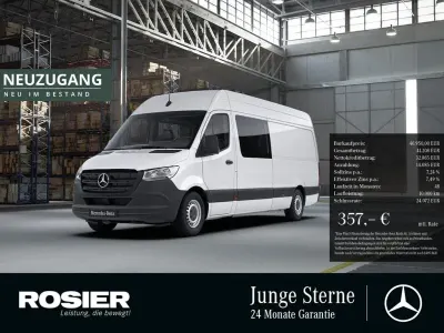 Gebraucht Mercedes Sprinter 170 PS (125 kW) 2024 Weiss / arktikweiss Van
