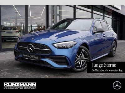 Gebraucht Mercedes C300e AMG 313 PS (230 kW) 2024 Spektralblau metallic Kombi