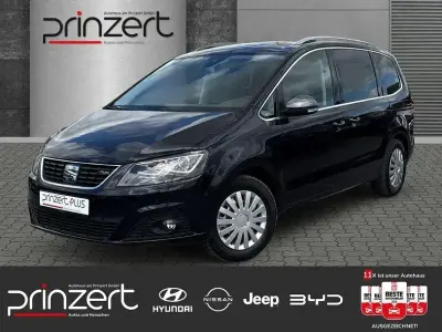 Gebraucht Seat Alhambra Business 150 PS (110 kW) 2021 "deep" schwarz perleffekt Van / Kleinbus