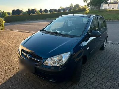 Gebraucht Hyundai Getz 69 PS (50 kW) 2008 Blau Kleinwagen