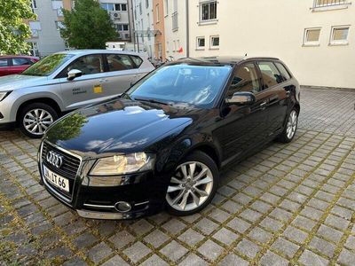 gebraucht Audi A3 schwarz, doppelt bereift