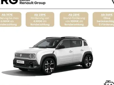 Neu Renault R5 Komfort 110 kW (150 PS) 2026 Weiß Kleinwagen