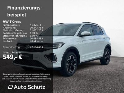 Neu VW T-Cross R-line 150 PS (110 kW) 2026 Weiß SUV