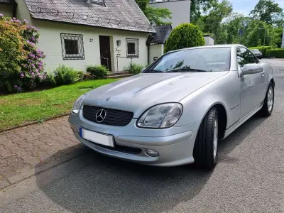 Gebraucht Mercedes SLK200 163 PS (119 kW) 2004 Silber Cabrio