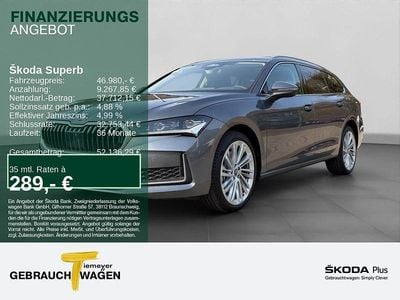 Nuova Skoda Superb Selection 193 CV (141 kW) 2026 Grigio Station wagon