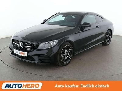 Usata Mercedes C300 245 CV (180 kW) 2019 Nero Coupé