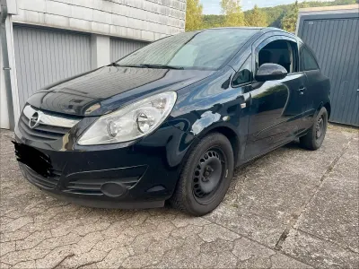 Gebraucht Opel Corsa 60 PS (44 kW) 2007 Schwarz Kleinwagen